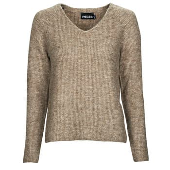 Neulepusero Pieces  PCELLEN LS V-NECK KNIT  EU XS