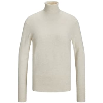 Neulepusero JJXX  Malha Ava L/S Roll Neck - Snow White  EU S