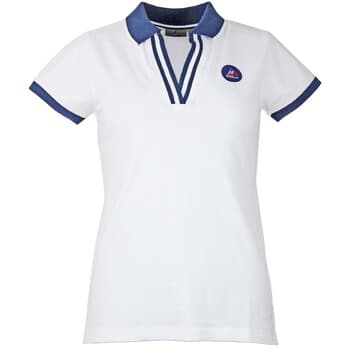 Lyhythihainen poolopaita Peak Mountain  Polo manches courtes femme ASFALTE  EU XL