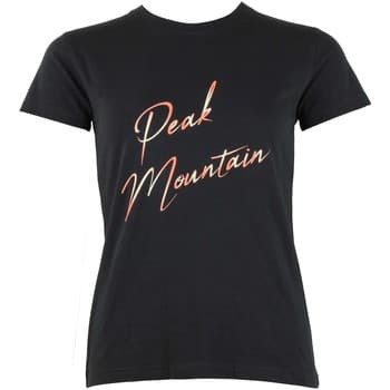 Lyhythihainen t-paita Peak Mountain  T-shirt manches courtes femme ATRESOR  EU M