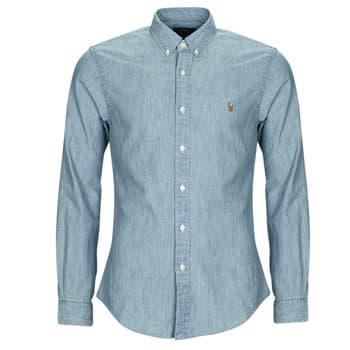 Pitkähihainen paitapusero Polo Ralph Lauren  CHEMISE COUPE SLIM EN DENIM  EU S