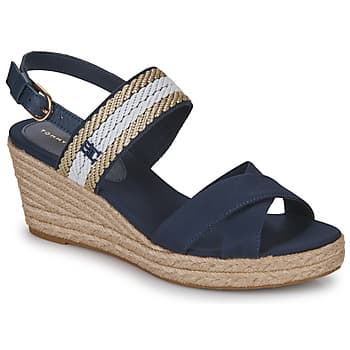 Korokepohjaiset sandaalit Tommy Hilfiger  GOLDEN WEBBING MID WEDGE  37