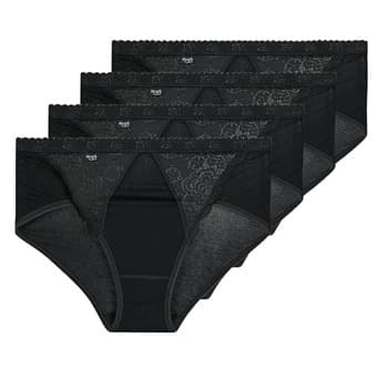 Pikkuhousut Sloggi   CHIC MIDI PACK X4  FR 44