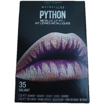 Luomiväripaletit Maybelline New York  Python Metallic Lipstick Kit - 35 Valiant  Yksi Koko