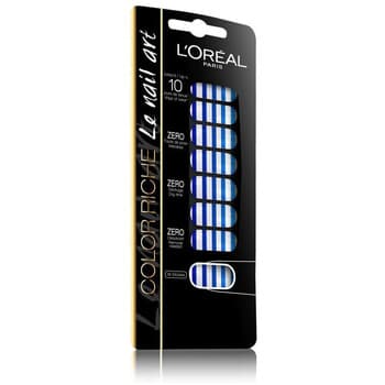 Kynsienhoitotarvikkeet L'oréal  Color Riche Nail Stickers - 05 French Mariniere  Yksi Koko