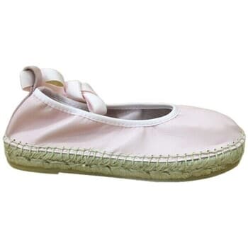 Tasaiset sandaalit Yowas  ALPARGATA PIEL PISO ESPARTO Rosa  37