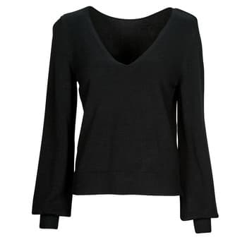 Neulepusero Vila  VIRIL REV V-NECK L/S TOP  EU XXL