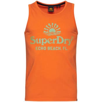 Hihattomat paidat / Hihattomat t-paidat Superdry  Vintage venue neon  EU S