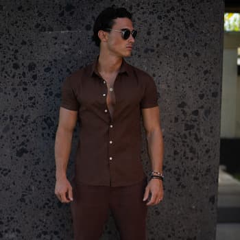 Lyhythihainen paitapusero THEAD.  BRUCE  EU M