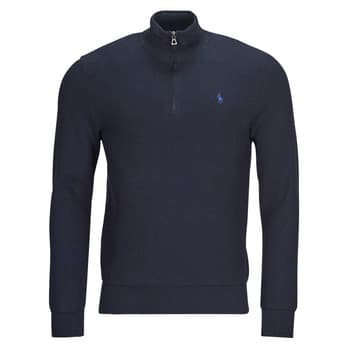 Neulepusero Polo Ralph Lauren  PULL DEMI ZIP EN COTON TEXTURE  EU XXL