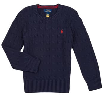 Neulepusero Polo Ralph Lauren  LS CABLE CN-TOPS-SWEATER  8 Jahre