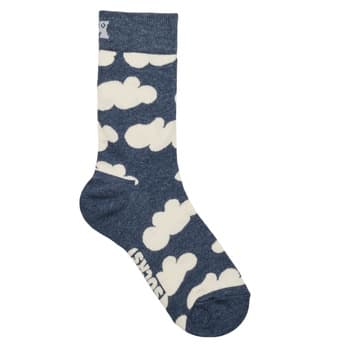 Korkeavartiset sukat Happy socks  CLOUDY  Yksi Koko