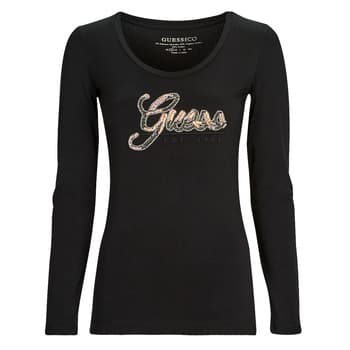 T-paidat pitkillä hihoilla Guess  LS SN GUESS SCRIPT TEE  EU XS