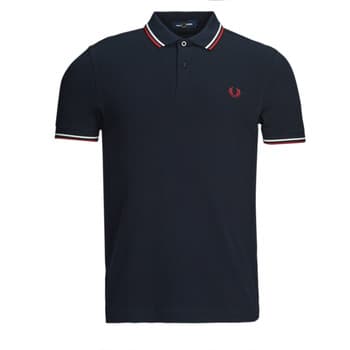 Lyhythihainen poolopaita Fred Perry  TWIN TIPPED FRED PERRY SHIRT  Yksi Koko
