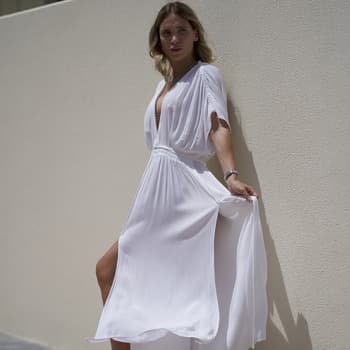 Pitkä mekko THEAD.  MEREDITH  EU XXL