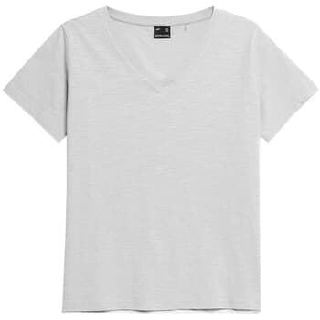 Lyhythihainen t-paita 4F  SS23TTSHF582CHODNYJASNYSZARY  EU M