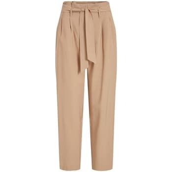 Housut Vila  Noos Pants Kaya 7/8 - Sesame  FR 36