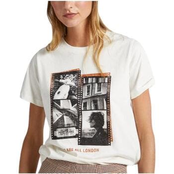 Lyhythihainen t-paita Pepe jeans  PL505677 808  EU XS