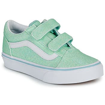 Lastenkengät Vans  UY Old Skool V GLITTER PASTEL BLUE  32 1/2