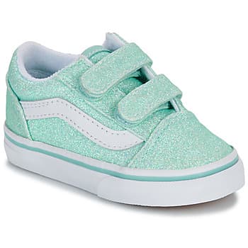 Lastenkengät Vans  Old Skool V GLITTER PASTEL BLUE  22 1/2
