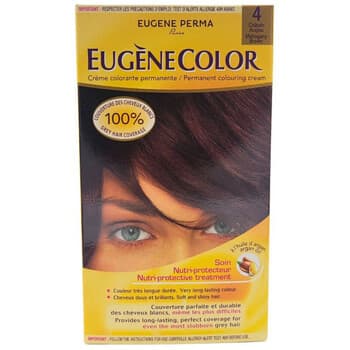 Hiusten värjäys Eugene Perma  Permanent Coloring Cream Eugènecolor - 04 Chatain Acajo  Yksi Koko