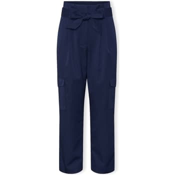 Housut Y.a.s  YAS Cargi Trousers - Dress Blues  EU S