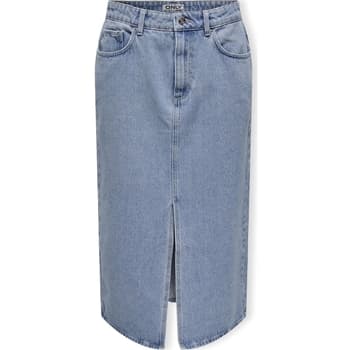 Midi-hameet Only  Noos Bianca Midi Skirt - Light Blue Denim  EU S
