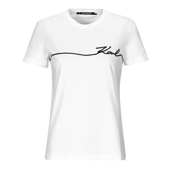 Lyhythihainen t-paita Karl Lagerfeld  SEASONAL LOGO T-SHIRT  EU M