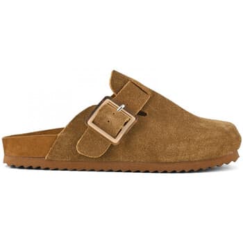 Tasaiset sandaalit Colors of California  Cow suede bio sabot with buckl  38