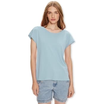 Lyhythihainen t-paita Only  Top May Life S/S - Clear Sky  EU L