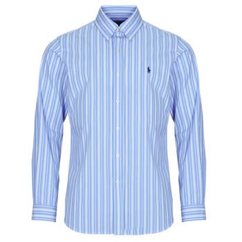 Pitkähihainen paitapusero Polo Ralph Lauren  CHEMISE COUPE DROITE EN POPLINE DE COTON COL BOUTONNE  EU M