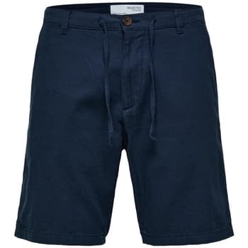 Shortsit & Bermuda-shortsit Selected  Noos Comfort-Brody - Dark Sapphire  EU S