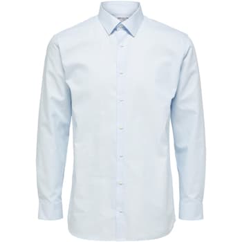 Pitkähihainen paitapusero Selected  SLHREGETHAN SHIRT LS CLASSIC B NOOS 16086754  EU S