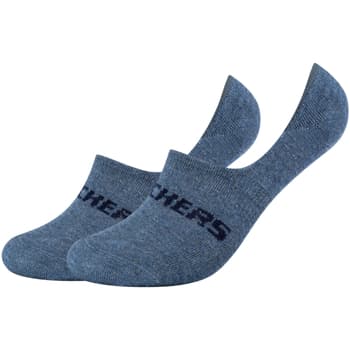 Urheilusukat Skechers  2PPK Mesh Ventilation Footies Socks  43 / 46