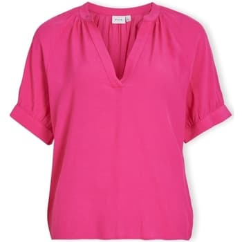 Paita Only  VILA Top Fulia S/S - Cabaret  FR 36