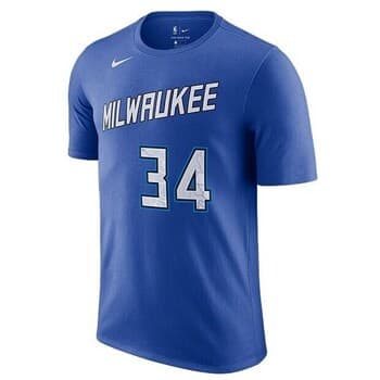 Lyhythihainen t-paita Nike  Nba Milwaukee Bucks Giannis Antetokounmpo City Edition  EU XL