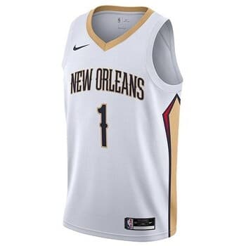 Lyhythihainen t-paita Nike  Nba New Orleans Pelicans Zion Williamson Association Edition  EU XXL