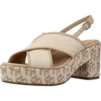 Korokepohjaiset sandaalit Tommy Hilfiger  Sandalias Mujer Modèle Th Raffia Mid Heel Sanda  40