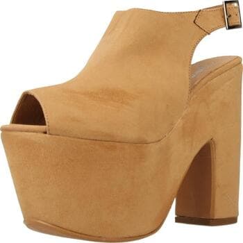 Korokepohjaiset sandaalit Yellow  Sandalias Mujer Modèle Addiction  38