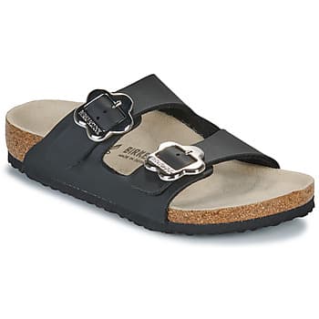 Tyttöjen sandaalit BIRKENSTOCK  Arizona Kids Flower Buckle BF Black  28