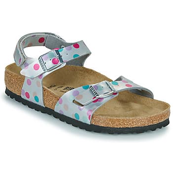 Tasaiset sandaalit BIRKENSTOCK  Rio AS Kids BF Elec. Metallic SilverDots  36
