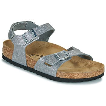 Tasaiset sandaalit BIRKENSTOCK  Rio AS Kids BF Sparkling Silver  39