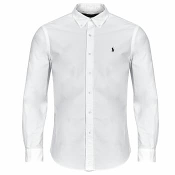 Pitkähihainen paitapusero Polo Ralph Lauren  CHEMISE DROITE CUSTOM EN OXFORD LEGER  EU XXL