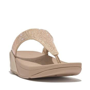 Rantasandaalit FitFlop  LULU CRYSTAL EMBELLISHED TOE-POST  40