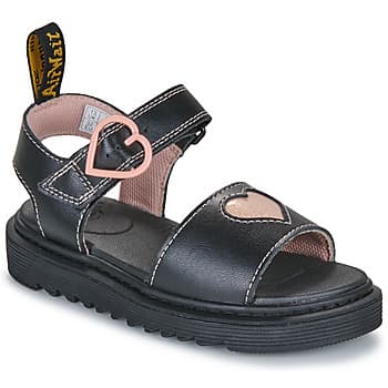 Tasaiset sandaalit Dr. Martens  Marlowe Hearts J Black+Powder Pink  36