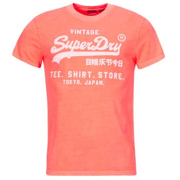 Lyhythihainen t-paita Superdry  LOGO NEON  EU L