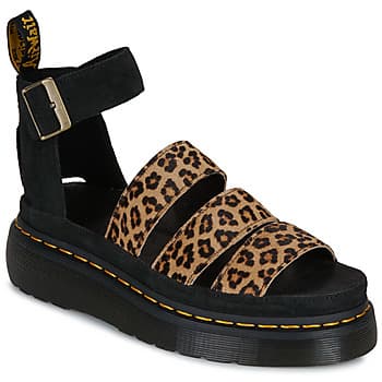 Korokepohjaiset sandaalit Dr. Martens  Clarissa II Quad Sandal Mini Leopard  39
