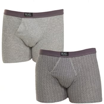 Bokserit Kisses And Love  KLB3-2011-GRAY  EU XXL