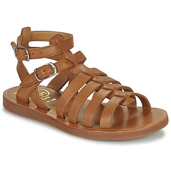 Tasaiset sandaalit Pom d'Api  PLAGETTE GLADIATOR  26