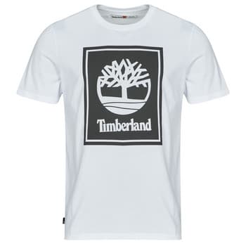 Lyhythihainen t-paita Timberland  STACK LOGO SHORT SLEEVE TEE  EU S